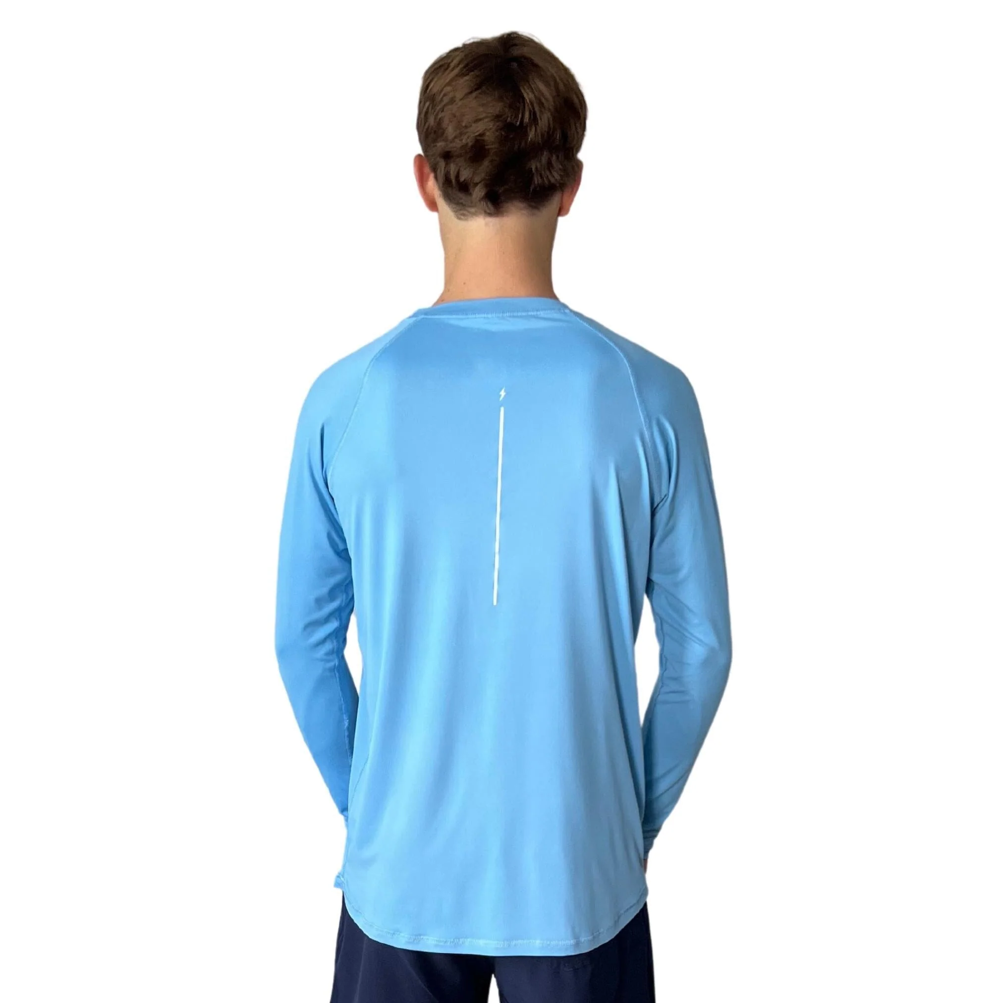 Performance Long Sleeve Shirt - Baby Blue - Image 5