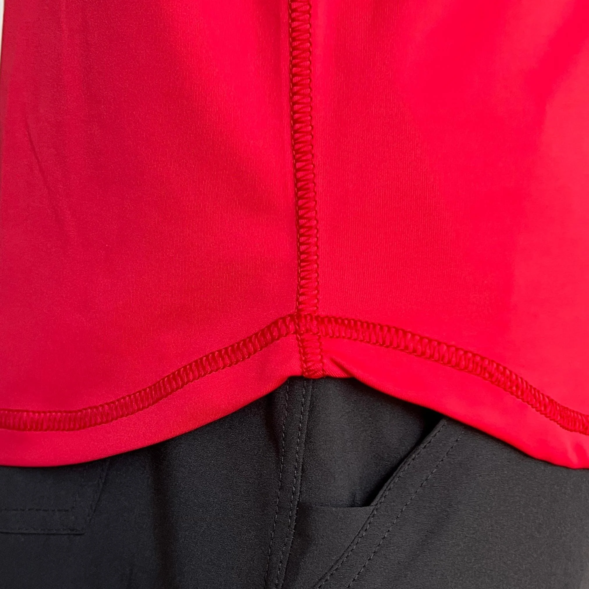 Performance Long Sleeve Shirt - Red - Image 5