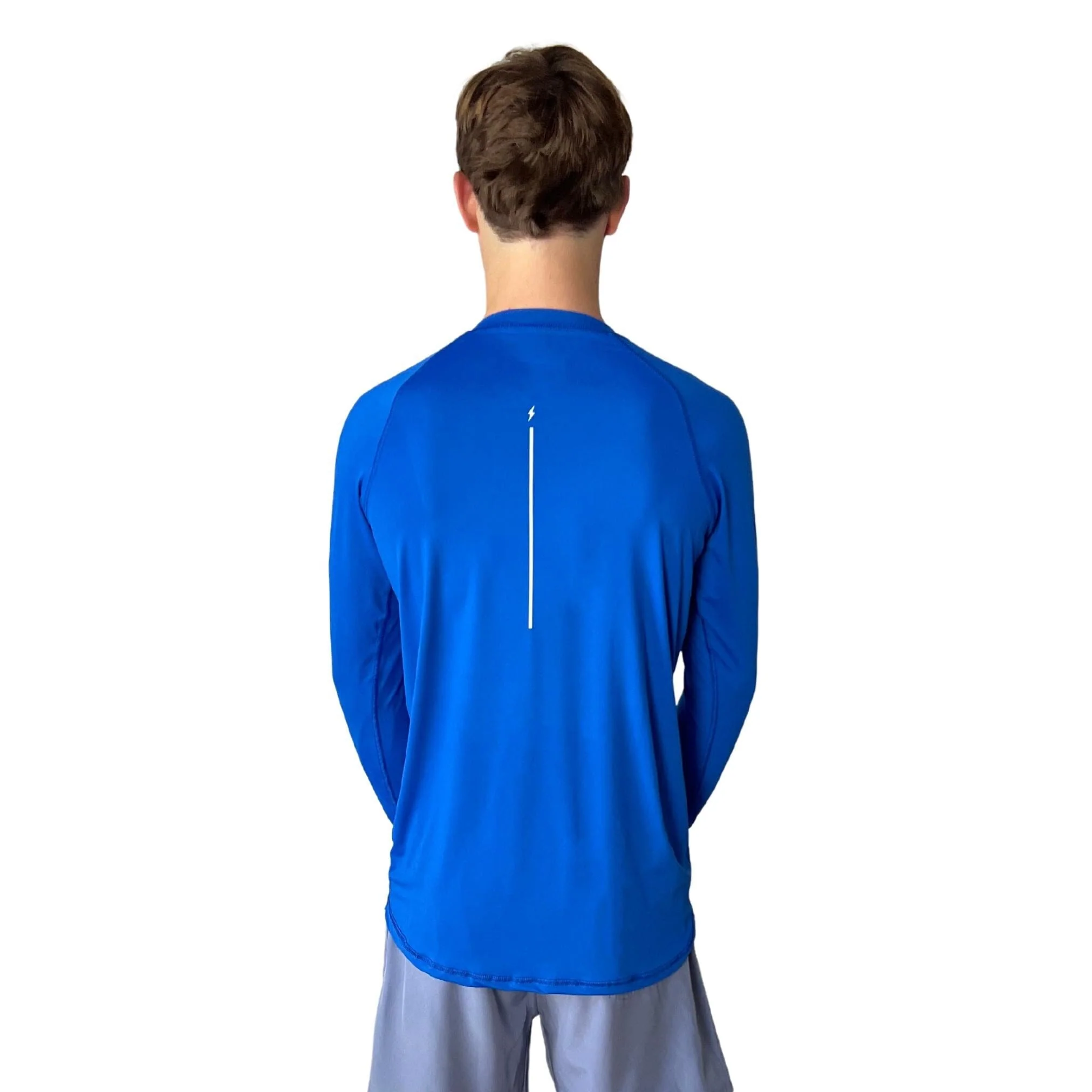 Performance Long Sleeve Shirt - Royal Blue - Image 5