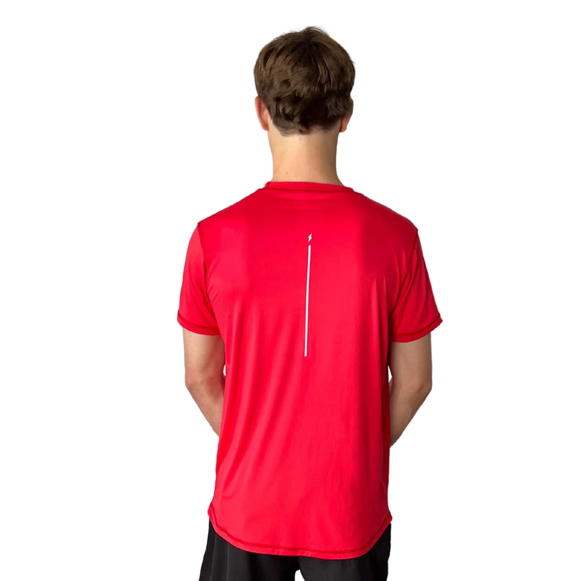 Performance Short Sleeve Shirt - Red - Image 5