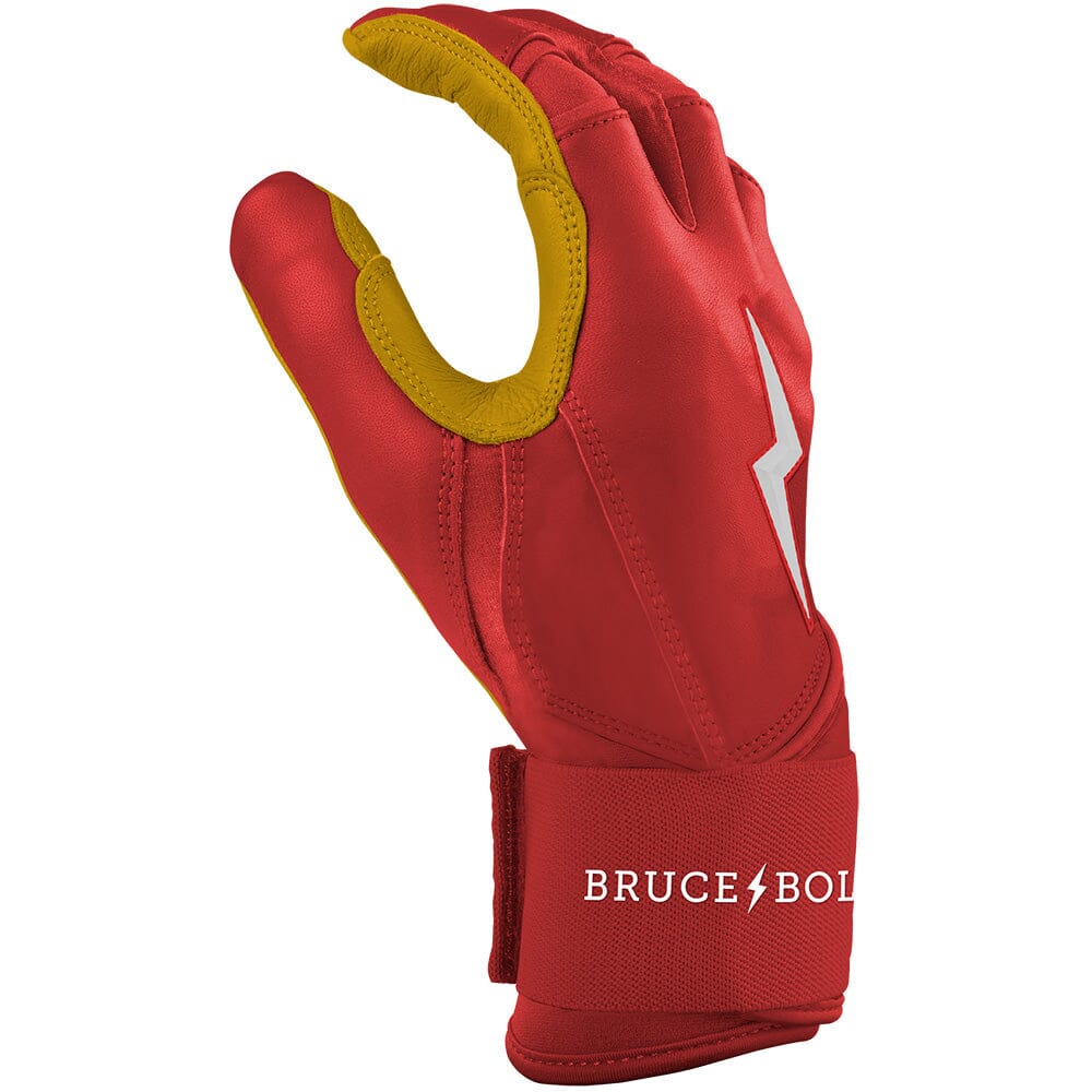 Original Series Long Cuff Batting Gloves - Red - Image 5