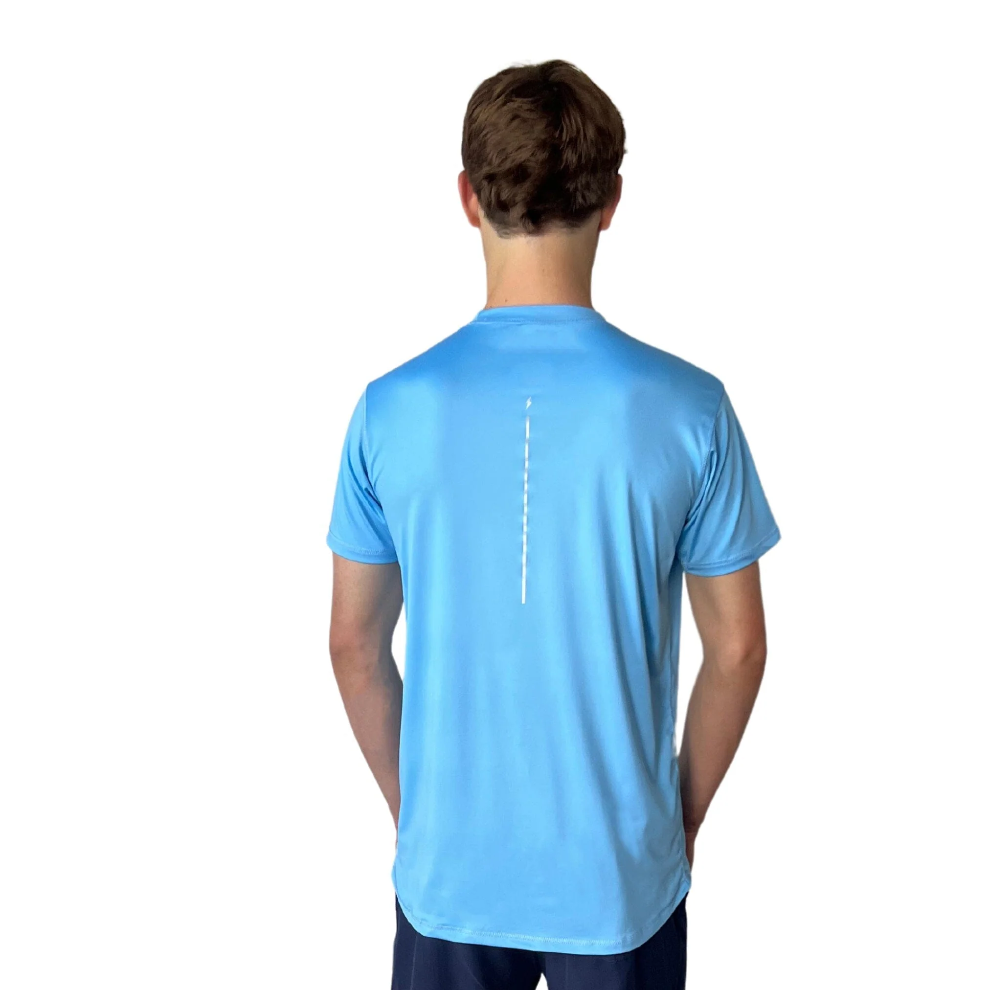 Performance Short Sleeve Shirt - Baby Blue - Image 5