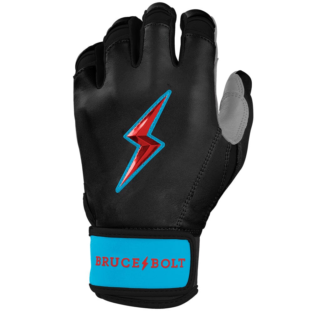 Bear Series Short Cuff Batting Gloves - Miami Black - Image 3