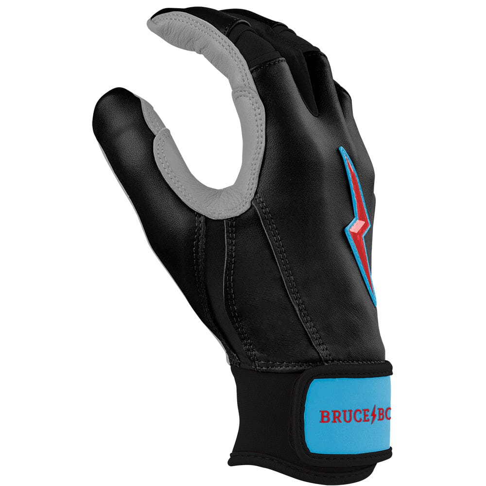 Bear Series Short Cuff Batting Gloves - Miami Black - Image 5