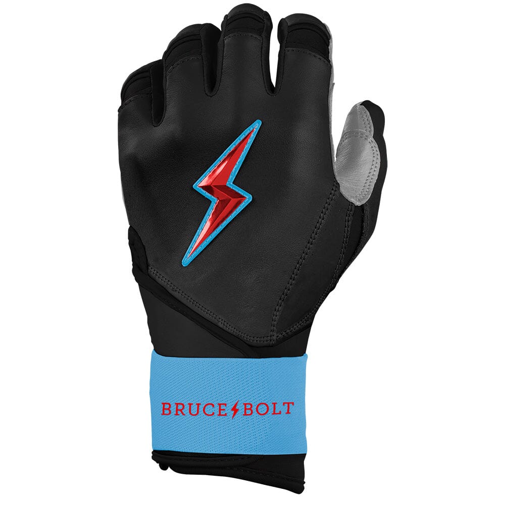 Bear Series Long Cuff Batting Gloves - Miami Black - Image 3