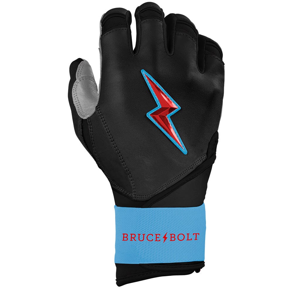 Bear Series Long Cuff Batting Gloves - Miami Black - Image 4